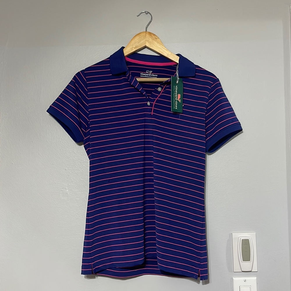 Vineyard Vines Jersey Polo Stripe